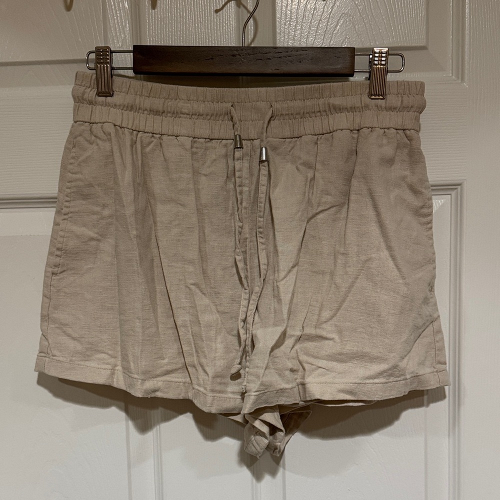 Zara drawstring shorts